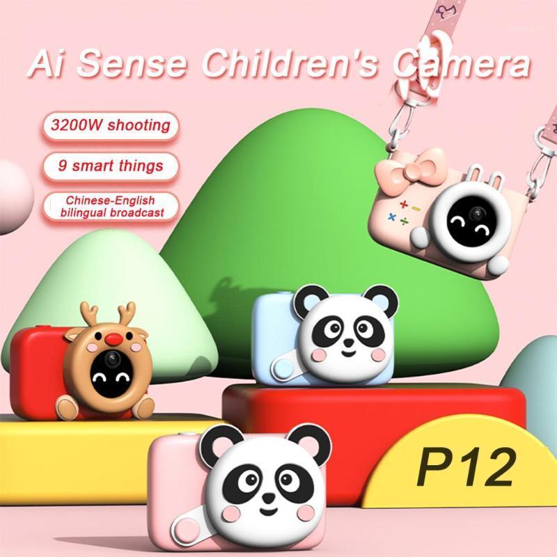 

Mini 32MP Kids WIFI Camera Digital HD 2.4'' Screen Children Camera Intelligent AI Object Recognition Smart Educabtional Toy Gift1