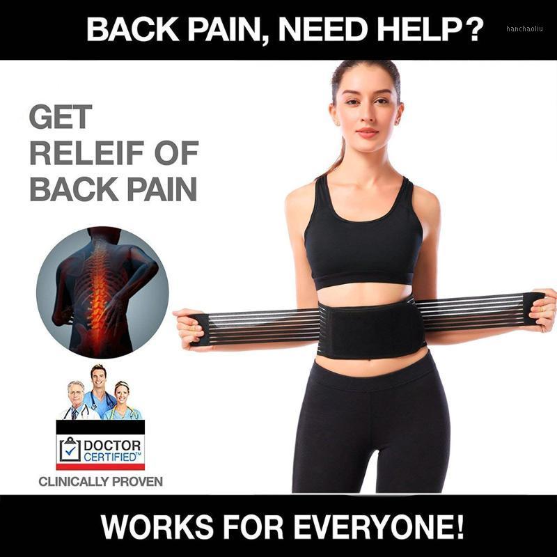 

1Pcs Tourmaline Adjustable Self-heating Lower Pain Relief Magnetic Therapy Waist Support Belt Brace Lumbar Health Care1, Black