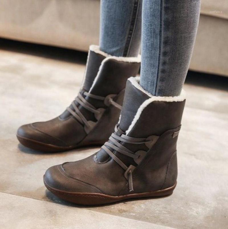 

Add shoes winter wool warm Leather Boots Women Large size 41 42 43 Casual Boots Women Snow footwear1, A4