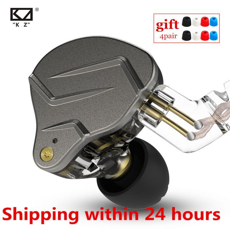 

KZ ZSN PRO 1BA+1DD Hybrid technology HIFI Metal In Ear Bass Earbud Sport Noise Cancelling Headset ZST X AS10 ZS10 ST11