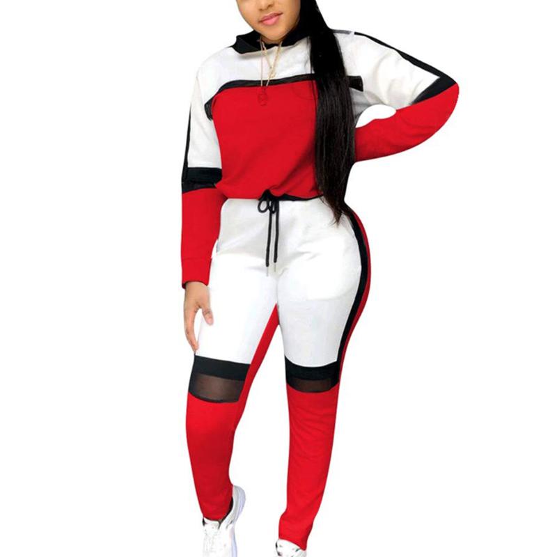 

Tracksuits Women Two Piece Set Spring Street T-shirt Tops And Jogger Set Suits Casual 2pcs Outfits Sport Suits, Beige