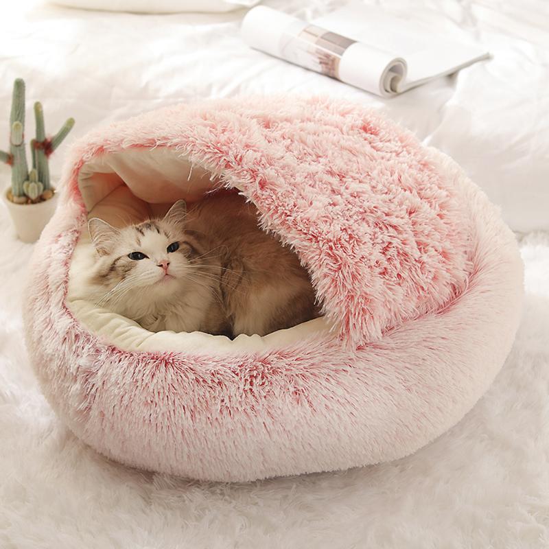

Pet winter warm cat's nest winter cat's nest dog's all season general purpose goods cat bed can be removed and washed
