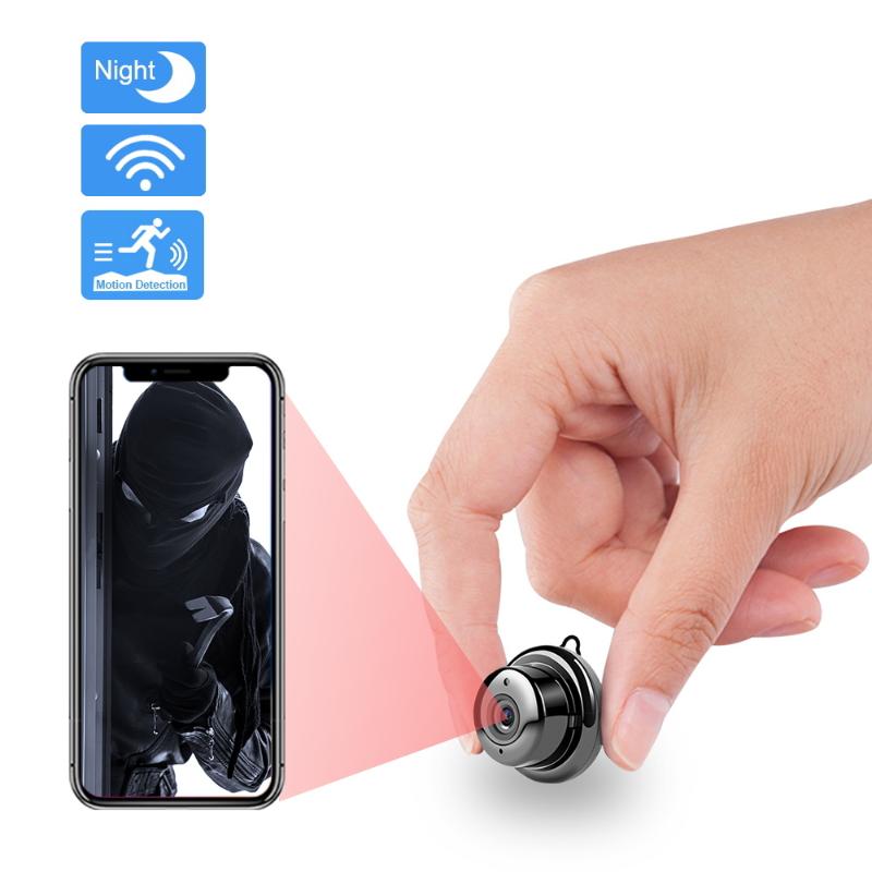

Mini IP Camera Wifi HD Wireless Home Security Camera Night Vision Motion Detection Two Way Audio Baby Monitor CCTV Surveillance