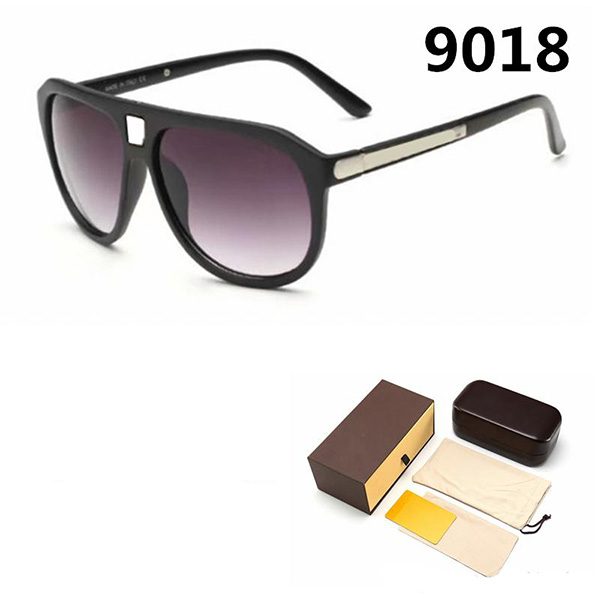

2021 Fashion Brand Designer 9018 Sunglasses Luxury Trend Men Glasses UV Protection google 4 Colors With Box