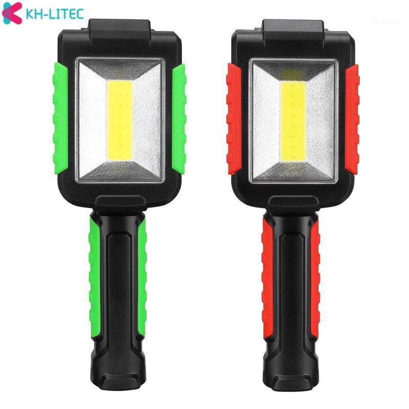 

Portable USB Rechargeable 3 Mode COB LED Working Light Magnetic COB Torch Lanterna Hanging Hook Lamp Outdoor Camping1