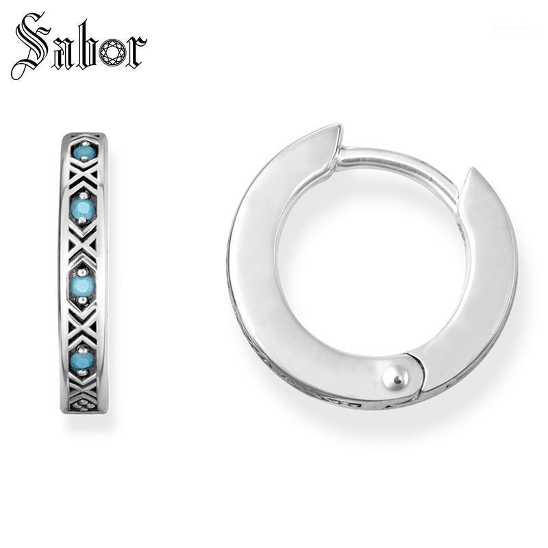 

Hoop EaHoop Earring Creole Asian Ornament For Women Men High Quality Earring 925 Sterling Silver 2021 Fashion Jewelry1