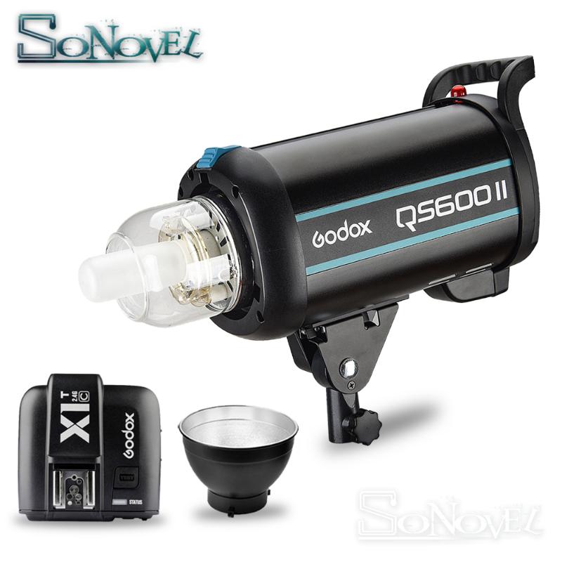 

Godox QS600 II QS600II 600Ws GN76 Professional Studio Strobe with Built-in Godox 2.4G Wireless X System Offers Creative Shooting