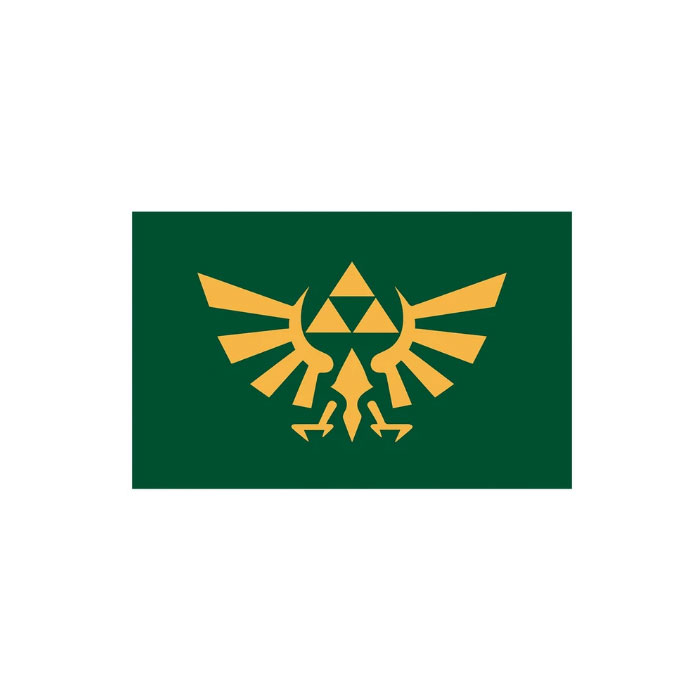 

Legend of Zelda Triforce Green For Decoration 3x5 FT Promotional Flag Festival Party Gift 100D Polyester Indoor Outdoor Printed Hot selling