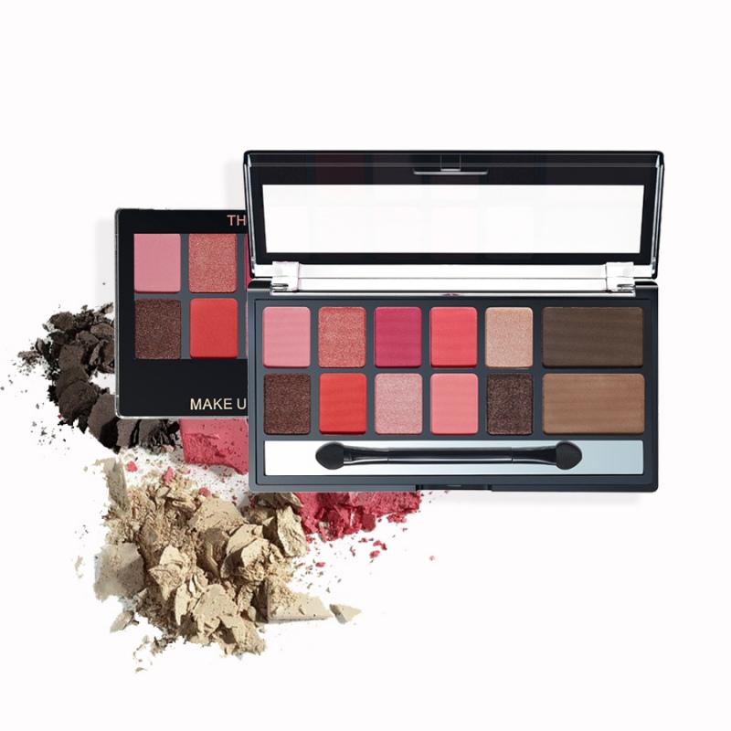 

2020 12 Colors Shimmer Eye Shadow Makeup Palette Matte Earth Color Eyeshadow Palette Cosmetics Waterproof Pigment Kits.w, 02