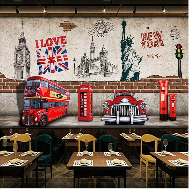 

Hand painted European retro decorative painting background wall Wallpaper Mural for wall, Canvas