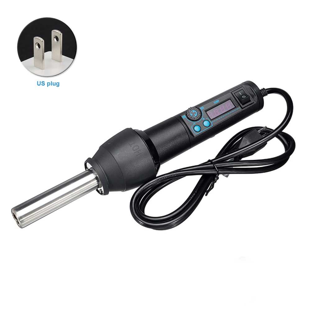 

Station Practical Air 650W Nozzles Soldering Heating Tool DIY Welding Metalworking Professional Electric 110V Digital
