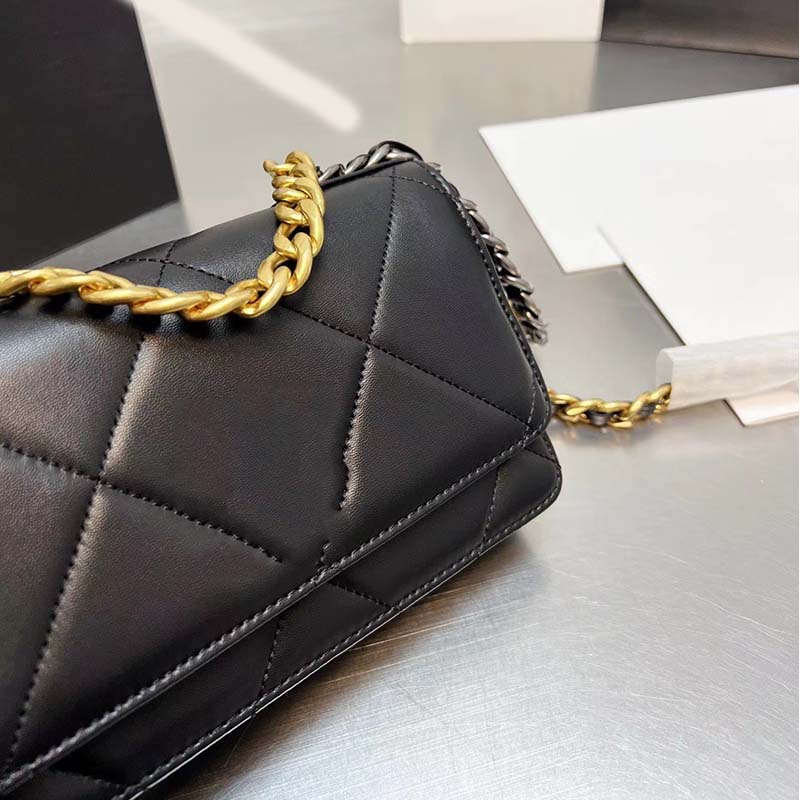 

2022 Shoulder bag Women Handbag Genuine Leather High Quality Messenger Lady Bags Chain Crossbody Purse with Box, Not sold