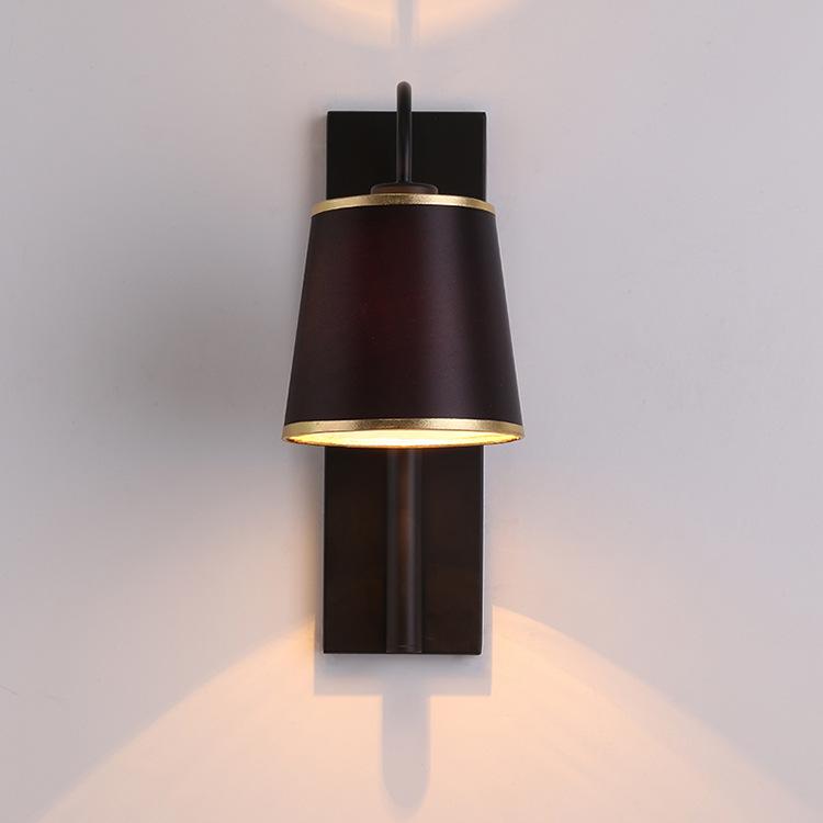 

and contracted designer industrial wind hotel room wall lamp sitting room background wall study bedside lamp