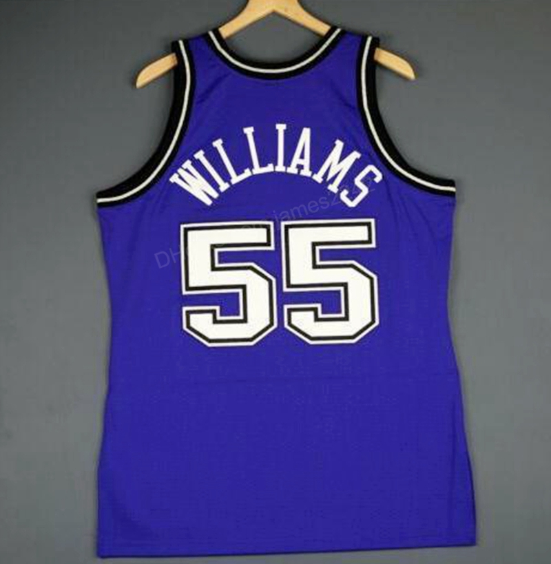 

Custom Retro #55 Williams College Basketball Jersey Men's All Stitched Purple Any Size 2XS-3XL 4XL 5XL Name Or Number