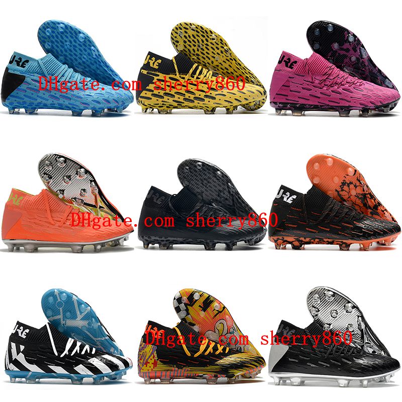 

2021 mens soccer shoes Future 5.1Netfit FG soccer cleats cheap outdoor football boots botas de futbol