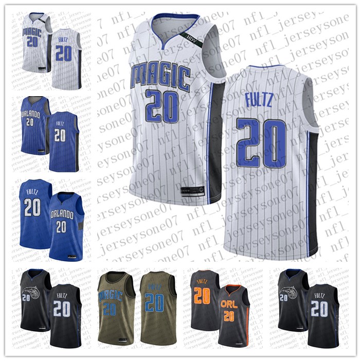 

Men womens youth orlando Magic 20 Markelle Fultz White Basketball Swingman Association Edition custom Jersey, Black