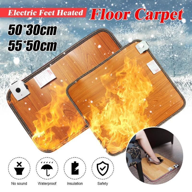 

Electric Heating Pad 220V Thermal Foot Feet Warmer Heated Floor Carpet Mat Pad Home Office Warm Feet1