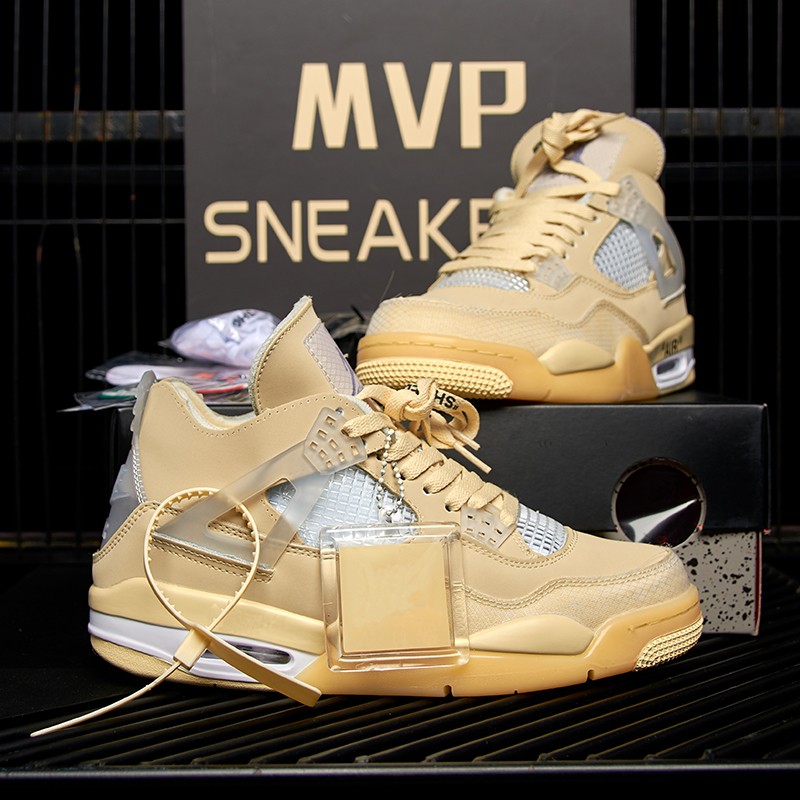 

2020 New Top Cream Sail Black Cat White Cement Men Women Jumpman 4 4s Basketball Shoes Cactus Jack Mens Trainers Sport Shoes Size36-46, Double box