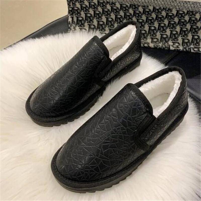 

Plus size women's boots 2020 new thick-soled winter one-step waterproof snow boots women plus velvet warm women's shoes sneakers, 616-1-02