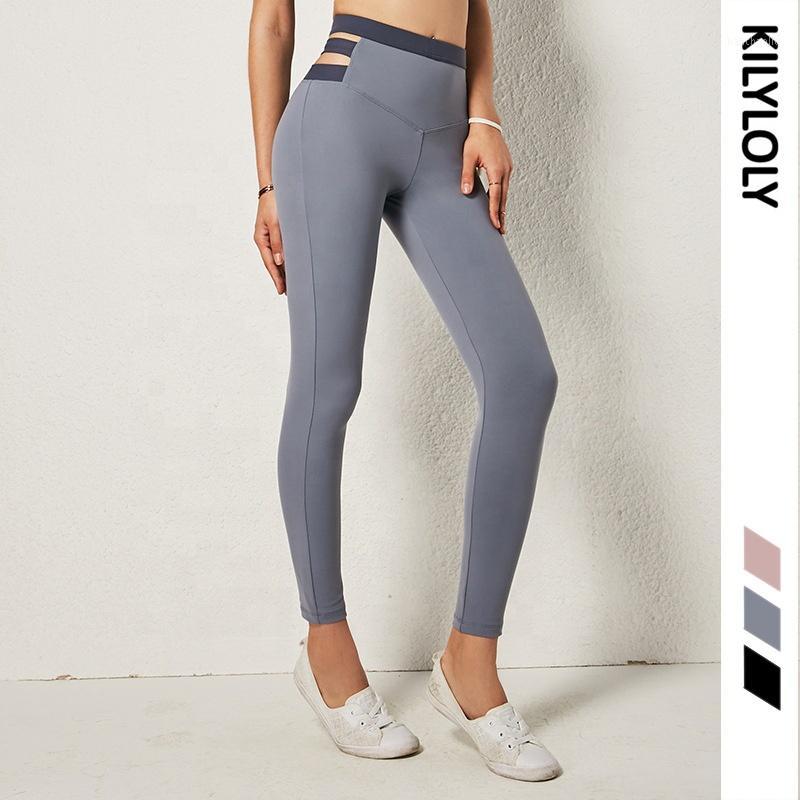 

Hot Hollow Out Fitness Gym Leggings Women Booty BuLifting Seamless Activewear Running Workout Tights Highwaist Yoga Pants1, Black