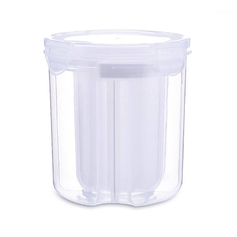 

1Pc Plastic Storage Lattices Sealed Crisper Grains Tank Storage Kitchen Sorting Box Container1