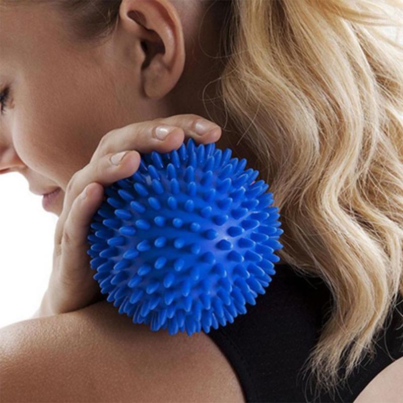 

6.5CM Foot Stepping Soles Massage Fitness Roller Cervical Vertebra Rehab Plantar Fasciitis Muscle Soreness Spiky Massager Ball1