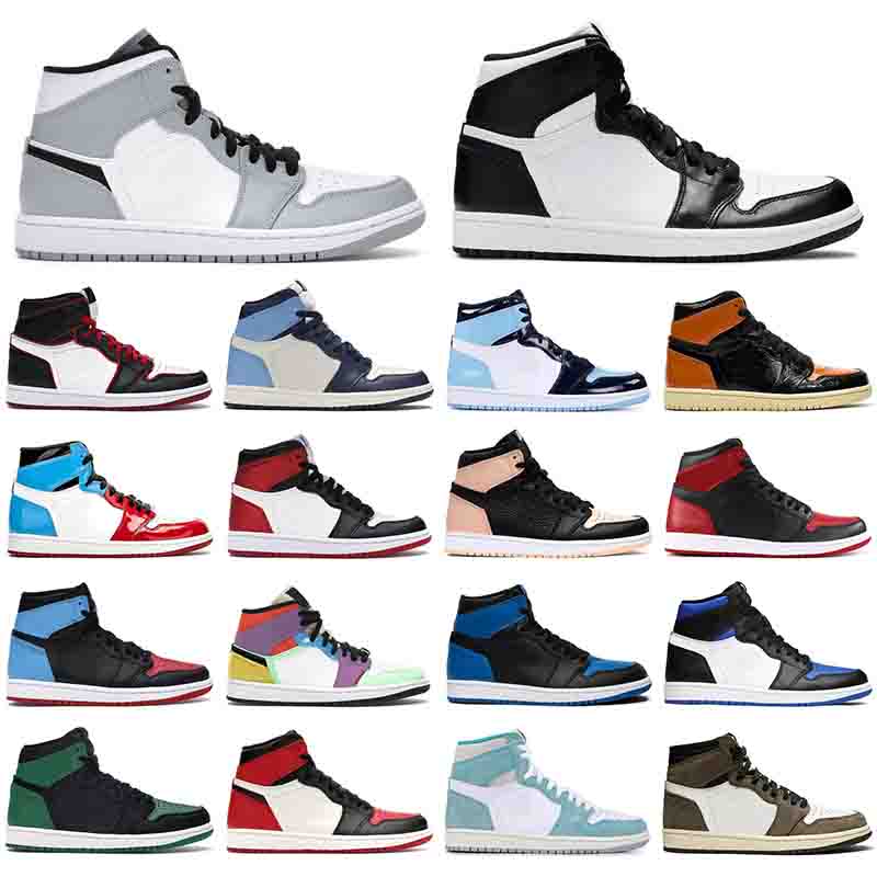 Avec des chaussettes gratuites 1S chaussure de basket-ball Mocha Obsidian chaussures de course hommes femmes Bred Game Royal Crimson Tint entraîn