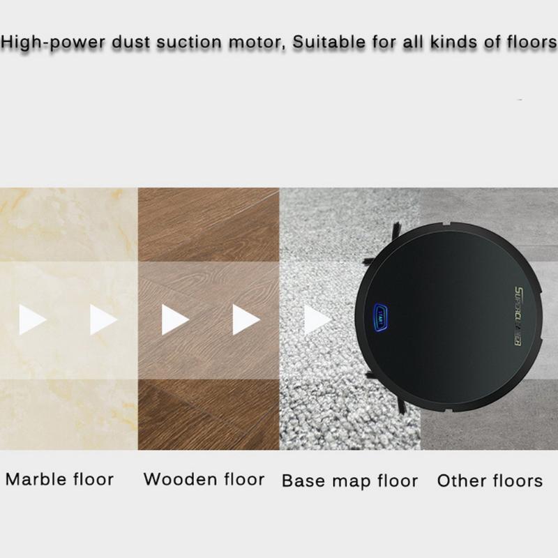 

Powerful Toy Floor Dirt Anti-fall Hair Home Vacuum Cleaner Office Rechargeable Auto Gift USB Electric Dust Sweeping Robot1