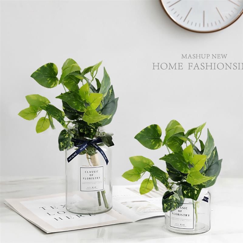 

Plants Indoor Outdoor Fake Flower Leaf Foliage Bush Home Office Garden Decor Artificial Green Leave Plant Decoration1