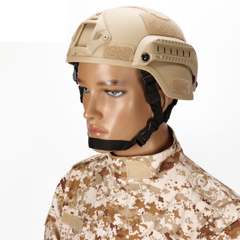 

Outdoor Cycling Gear Tactical War Game Mich 2000 ABS Helmet Action Type Combat Helmets Paintball Head Protector1, Black