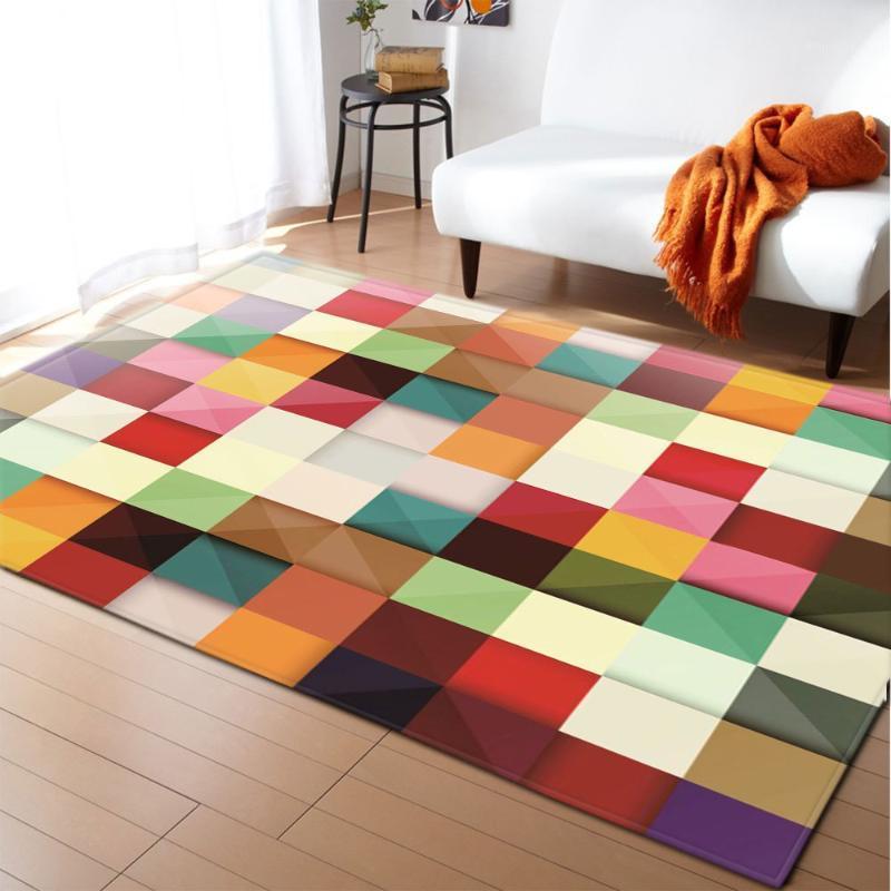 

3D Carpets Living Room Decoration Bedroom Parlor Table Area Rug Mat Soft Flannel Large Rug and Carpet1, Y15