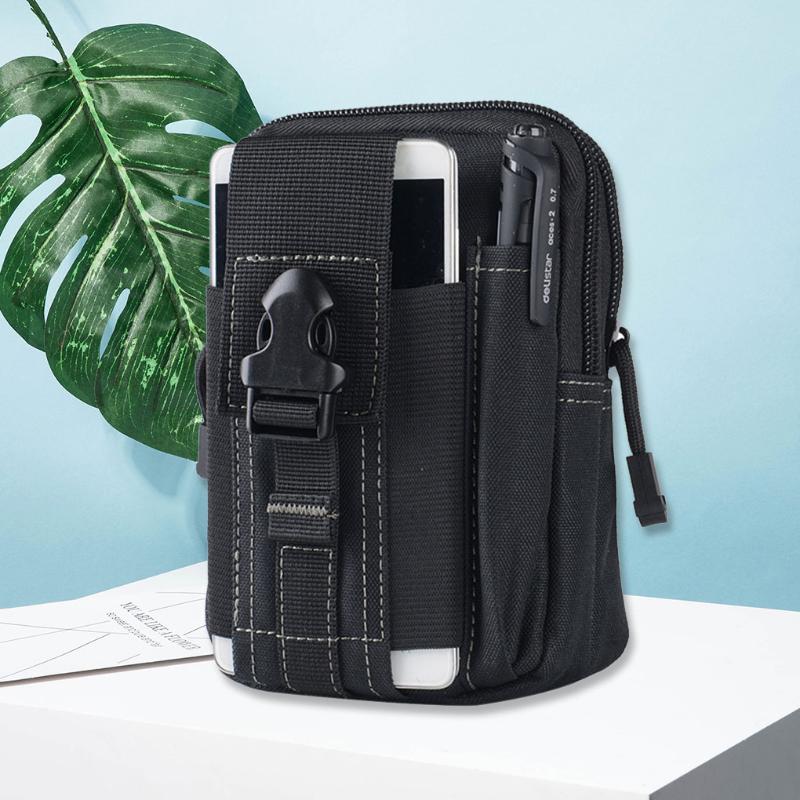 

Women Men Outdoor Sports Utility Bag Cycling Hiking Waist Pouches Cell Phone Coins Holder, No.3