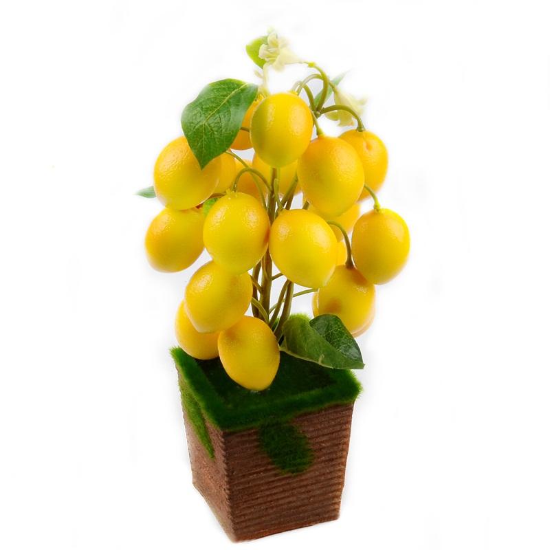 

Artificial Potted Tree Bonsai Accessories Vegetable Plants Kitchen Toys For Wedding Home Party Decoration fake fruit