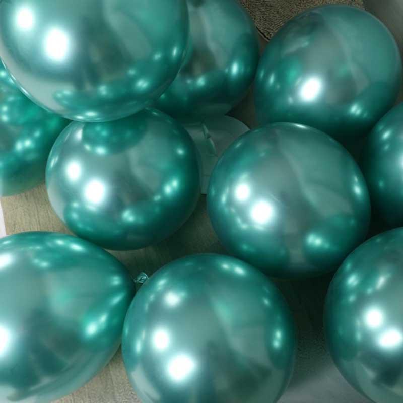 

10pcs/lot metallic balloons 12inch/10inch wedding birthday party deco ballons latex air balls thick colors christmas metal deco