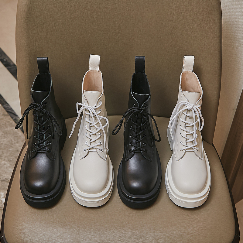 

2021 Women's European All-match Genuine Autumn and Winter Cyberstar Boots DP5I, Black-autumn