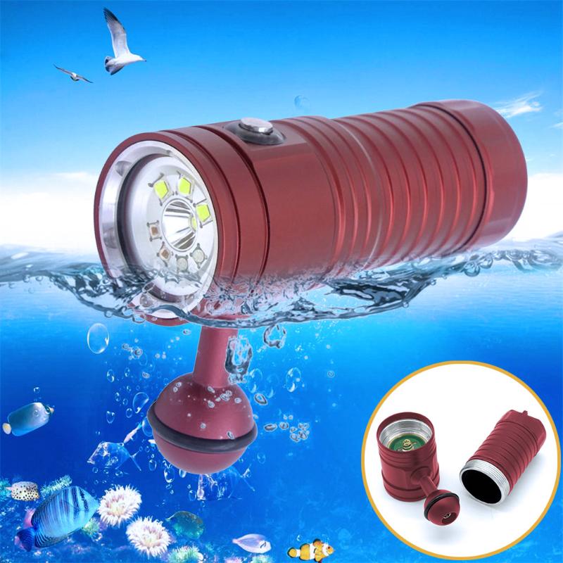 

Diving Professional Underwater Photography Video Light Diving Waterproof Rechargeable Hard Light