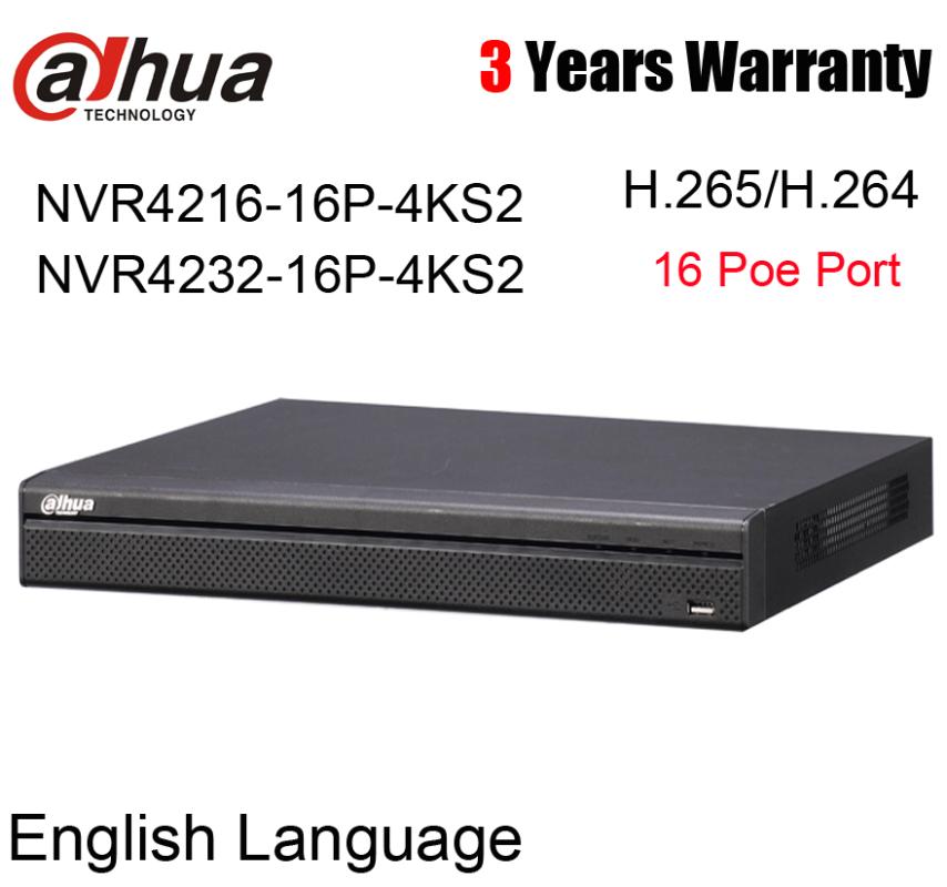 

16ch 32ch NVR 1U 16 PoE recorder 4K H.265 Lite Network Video Recorder NVR4216-16P-4KS2 NVR4232-16P-4KS2 8MP Resolution