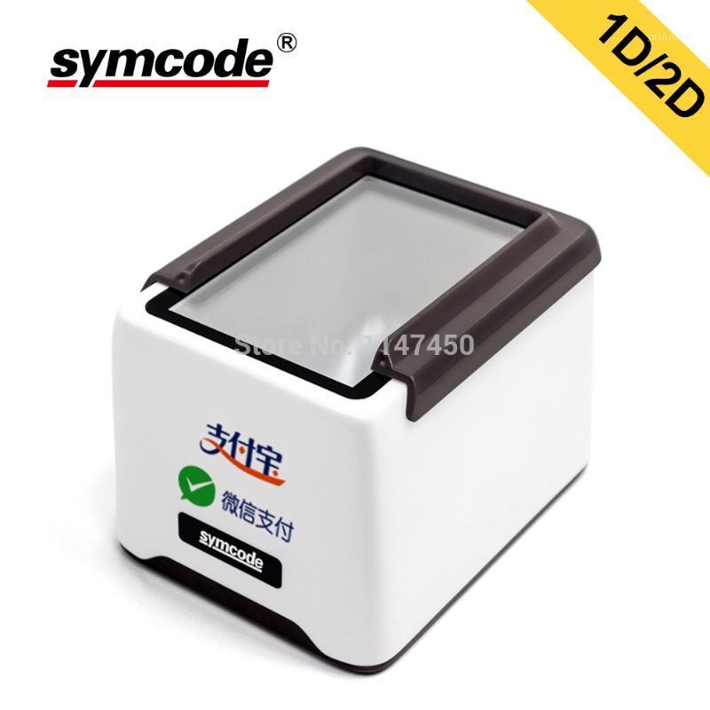 

Desktop 1D 2D Barcode Scanner, USB Wired / Bluetooth+2.4G Wireless BarCode Reader,Work on Screen Codes for Mobile Payment1