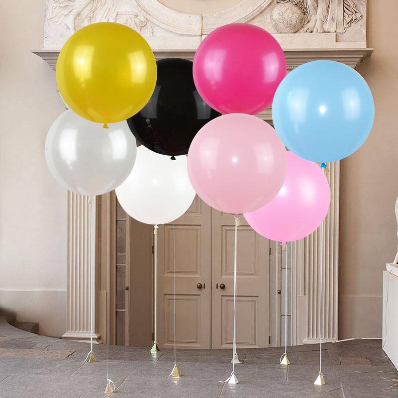 

1pcs 36 inch Pearl Latex Balloon Wedding Decoration Helium Big Large Giant Ballons Birthday Party Decora Inflatable Air Balloons