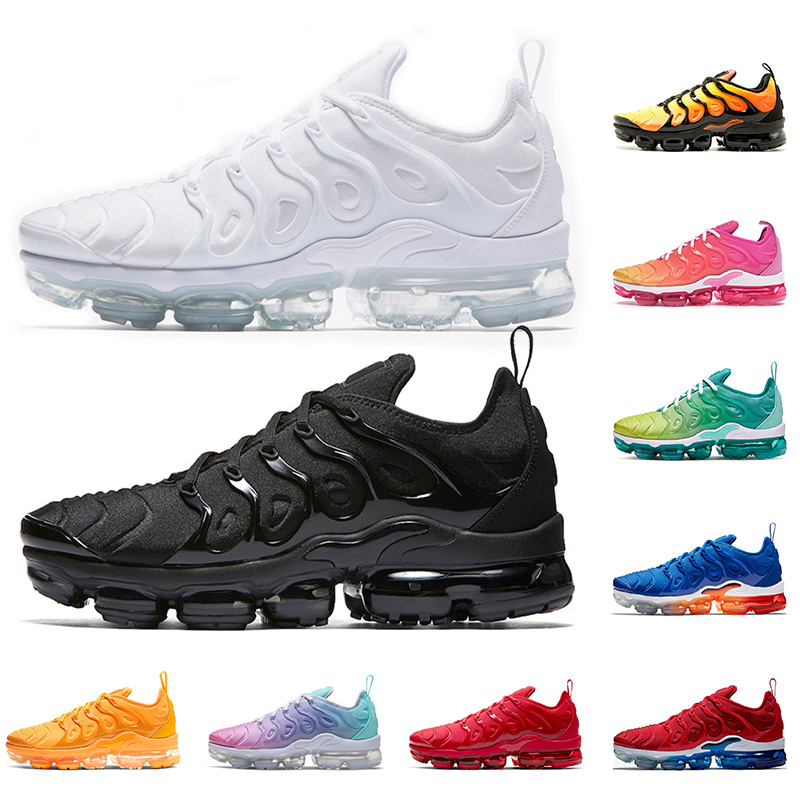 

Top Quality Triple White Black Red Tn Plus big size 13 Mens Running Shoes Red Pink Women Jogging Sports Trainers Sneakers EUR 47, Brown#2 36-47 triple black
