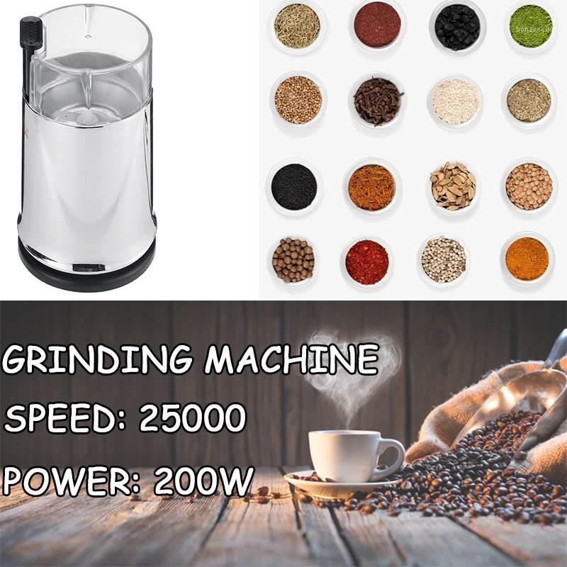 

200W Electric Coffee Grinder Electric Kitchen Cereals Nuts Beans Spice Grain Grinder Machine Multifunctional Home Coffee1