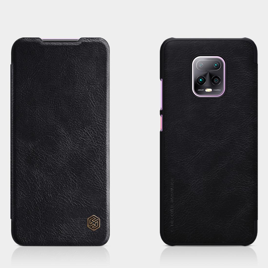 

For Xiaomi Redmi 10X 5G NILLKIN QIN Series Crazy Horse Texture Horizontal Flip Leather Case with Card Slot