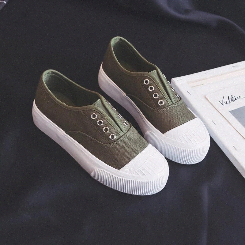 

Women Shoes 2020 Summer New Fashion Shoes Woman Casual Solid Candy Color Platform Canvas Women Casual Flats Shoes Sneakers #Yy2g