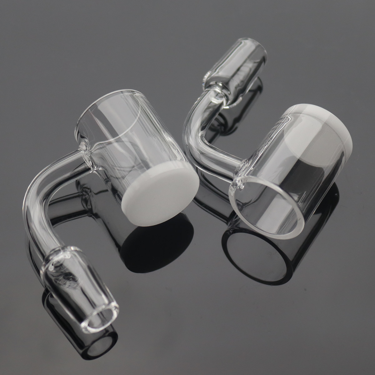 

4mm Opaque Bottom Quartz Banger Dab Smoking Accessories Oil Bowl 25mm Bucket Customization