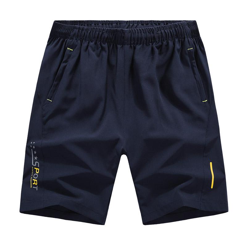 

plus size ~6XL,7XL 8XL ,9XL,10XLCasual Shorts Men Breathable Shorts Male Elastic Waist Beach Mens Quick Drying Jogge, Dark blue