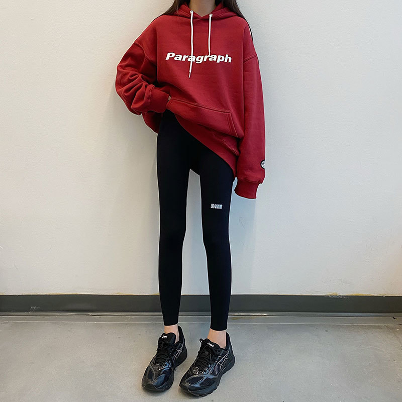 

2021 2 colours New women quality soft woman legging Winter long autumn thin female pants (x1640 KQNR, Thick grey