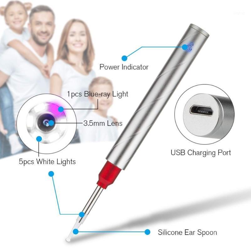 

1080P HD Wireless Otoscope Ear Wax Removal Tool Visual Digital Wi-fi Ear Endoscope with UV Disinfecting Light for ISO Android1