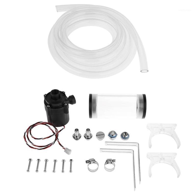 

1pcs G1/4 Thread 19W Sc600 Pump Computer Water Cooling & 1pcs 2M Transparent Pvc Pipe Tube Water Cooling Soft Pipe1