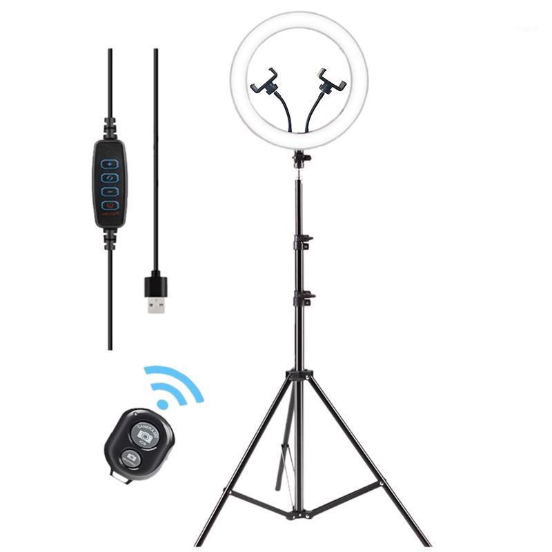 

LED Ring Light with Tripod Stand, Up to 210cm Selfie Ring Light for Live Streaming, Video, Makeup, Photography.1