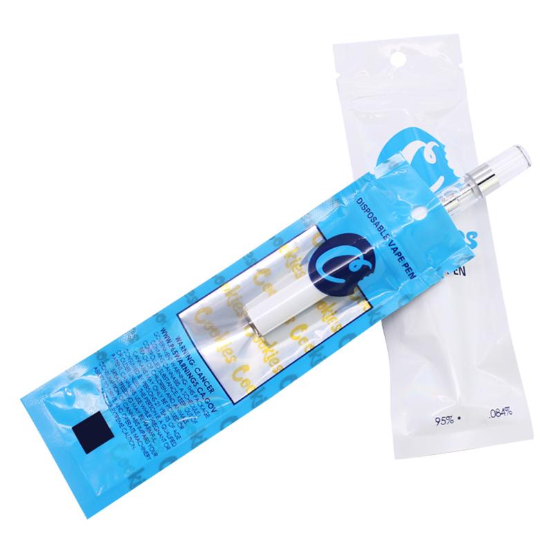 

10pcs Cookies Disposable Vape Pen 350mAh Battery 0.5ML Cartridge Starter Kit with E Cigarette Packaging Bags